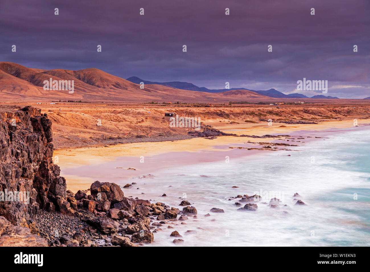 Küste, El Cotillo, Fuerteventura, Kanarische Inseln, Spanien, Atlantik, Europa Stockfoto