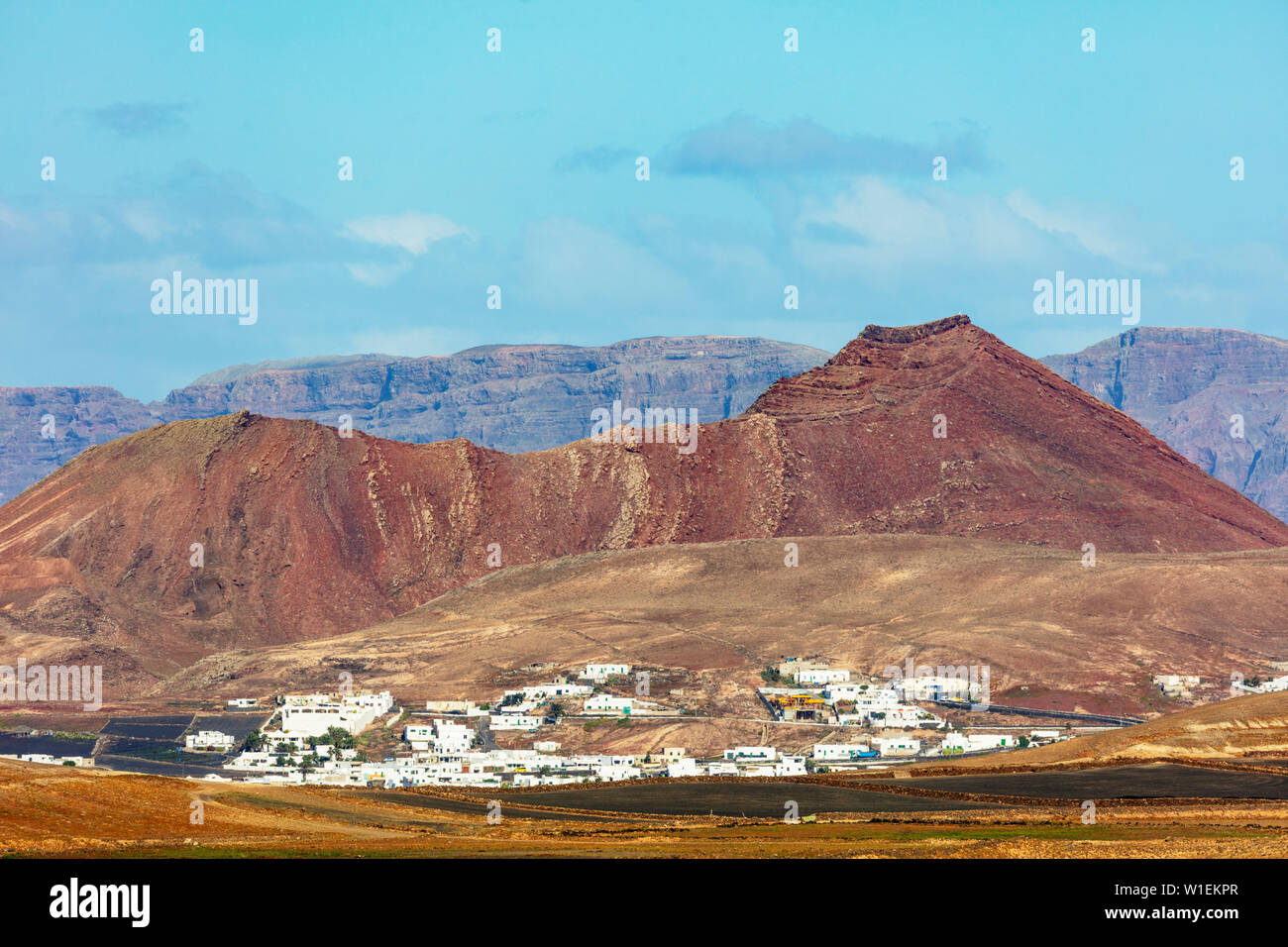 Tinajo auf Lanzarote, Kanarische Inseln, Spanien, Atlantik, Europa Stockfoto