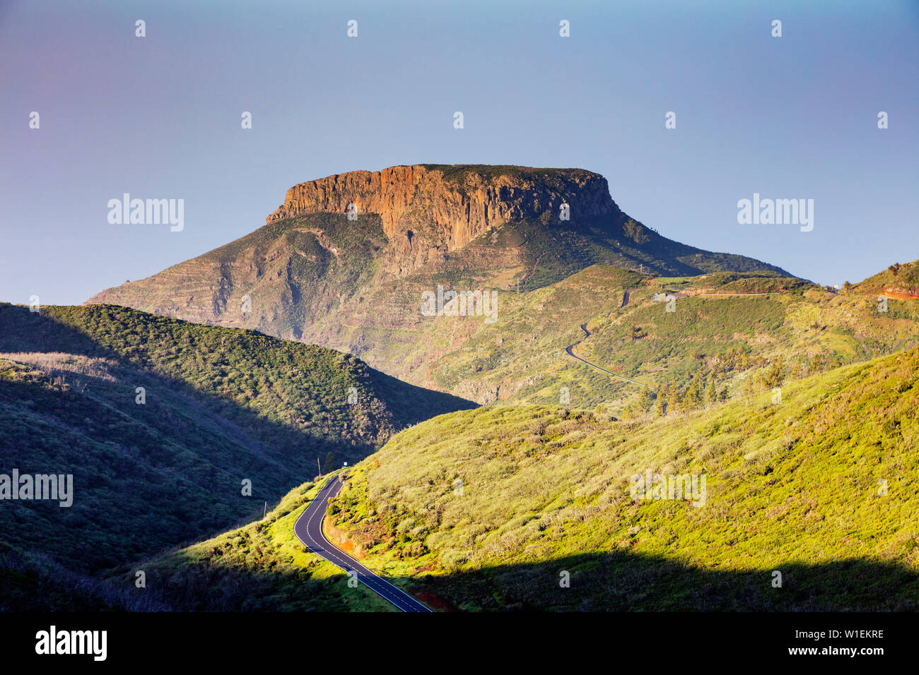 Garajonay Nationalpark, UNESCO-Weltkulturerbe, La Gomera, Kanarische Inseln, Spanien, Atlantik, Europa Stockfoto