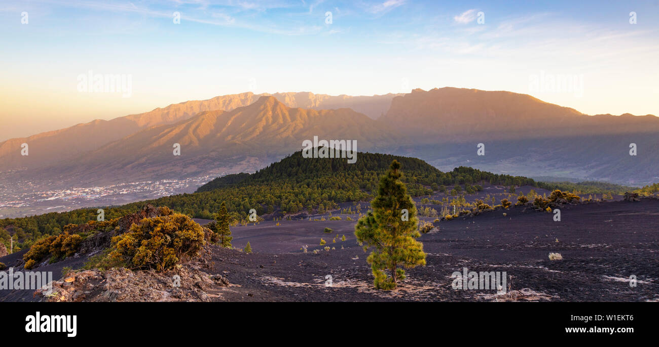 Caldera de Taburiente Nationalpark, UNESCO Biosphäre Website, La Palma, Kanarische Inseln, Spanien, Atlantik, Europa Stockfoto
