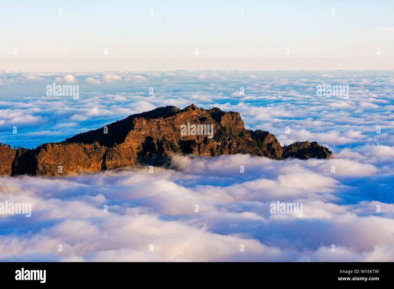 Caldera de Taburiente Nationalpark, UNESCO Biosphäre Website, La Palma, Kanarische Inseln, Spanien, Atlantik, Europa Stockfoto