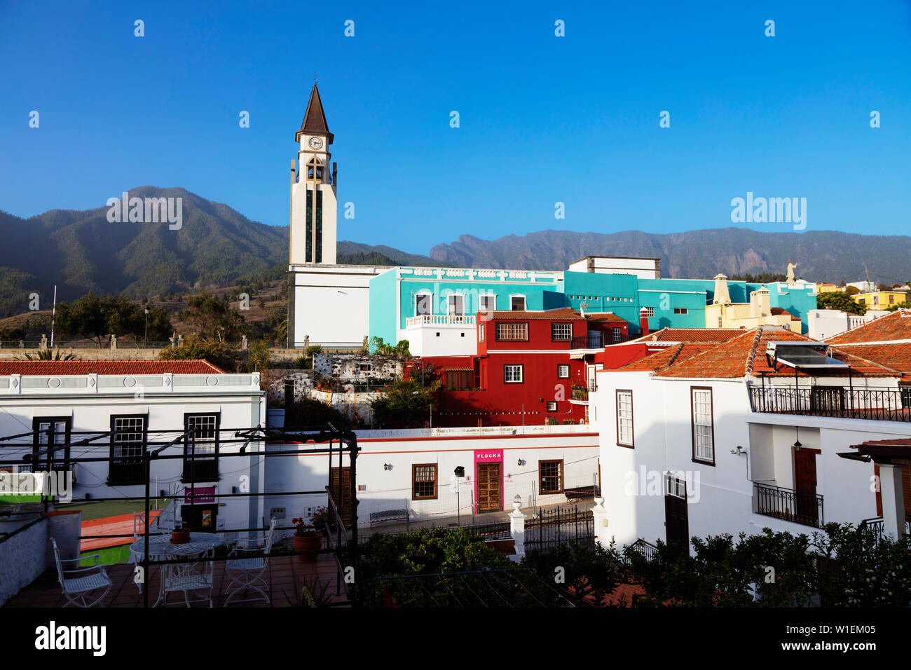 Nuestra Senora de la Immaculada Concepcion Bonanza, El Paso, UNESCO Biosphäre Website, La Palma, Kanarische Inseln, Spanien, Atlantik, Europa Stockfoto
