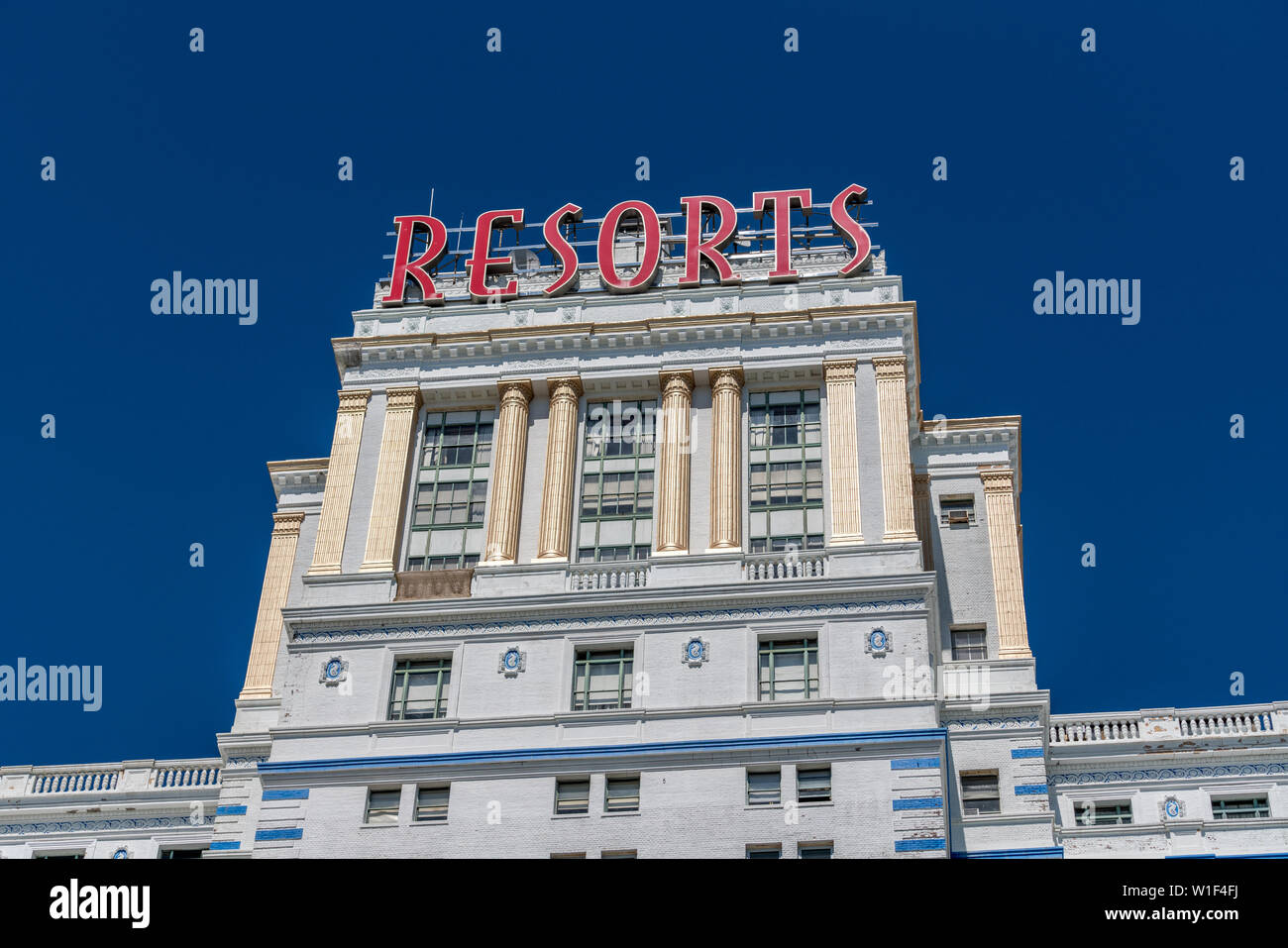 Resorts Casino in Atlantic City in New Jersey Küste Stockfoto