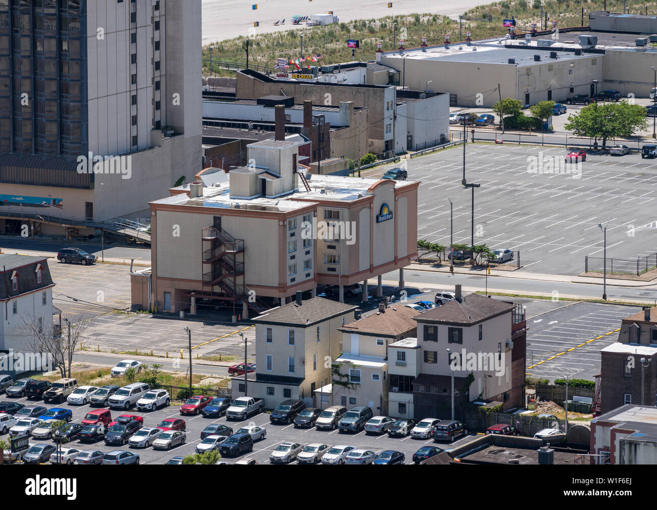 Days Inn in Atlantic City in New Jersey Küste Stockfoto