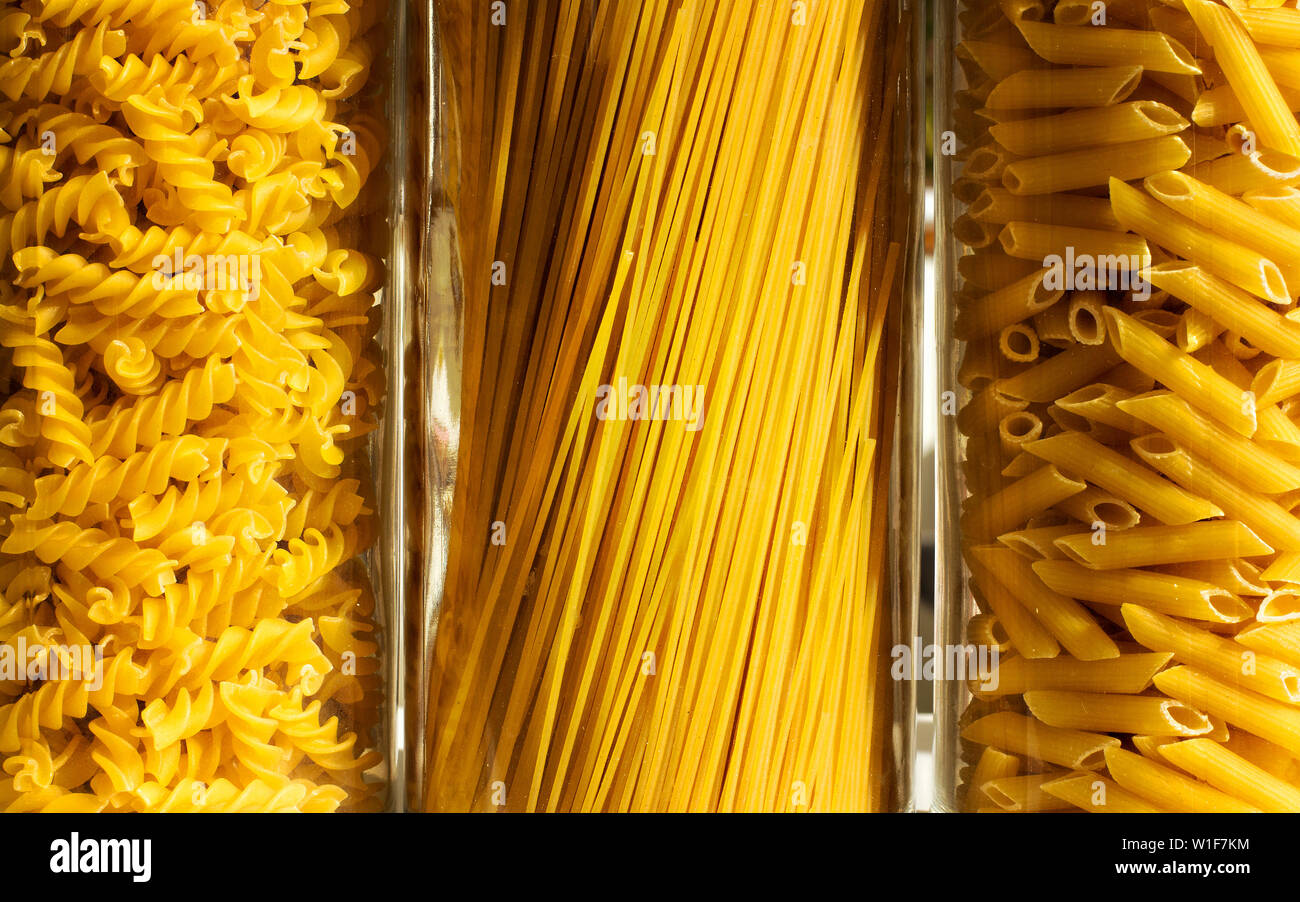 DPS-Zuordnung: Einfache Dinge: Pasta Stockfoto