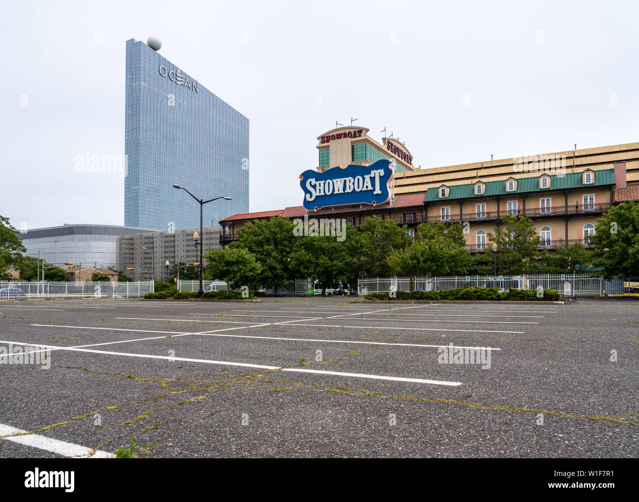 Ocean Resort und Showboat Casino in Atlantic City in New Jersey Küste Stockfoto