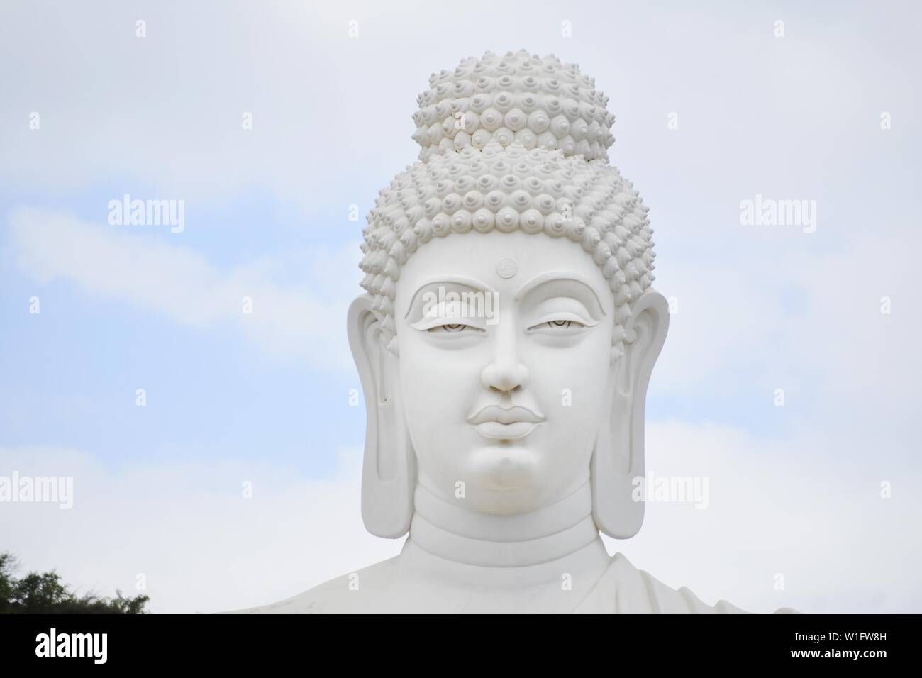 Buddha - ein Anbeter der Gewaltlosigkeit Stockfoto