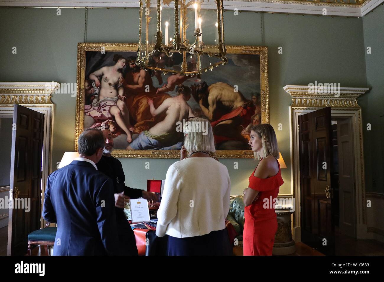 British Men's Style Multi-Mode... 2 Juli 2019 Spencer House 27 Jame's Place, London, England Stockfoto