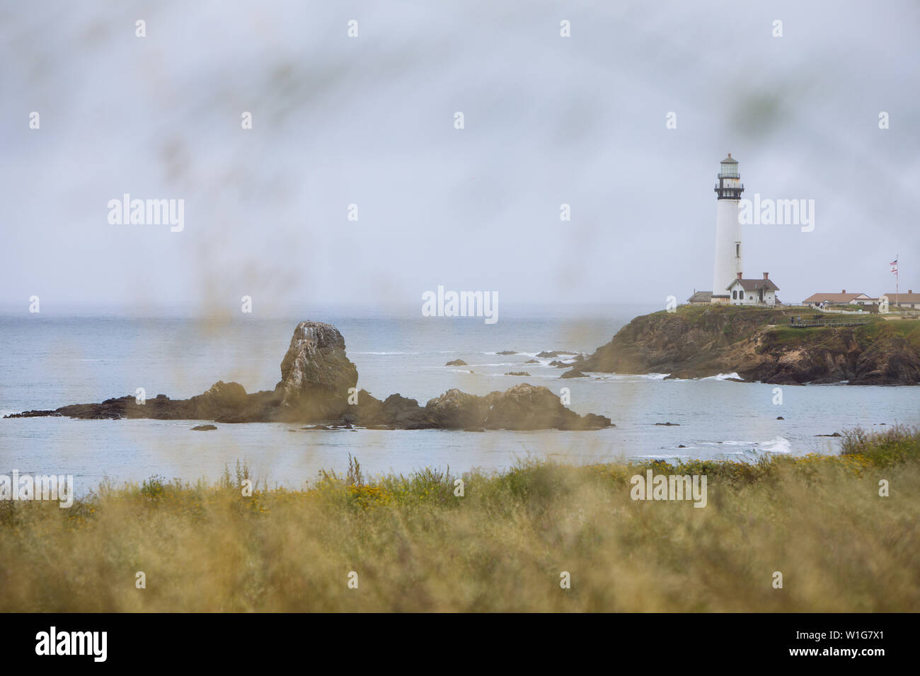 Pigeon Point Light Station State Historic Park, Pescadero, Kalifornien, USA Stockfoto