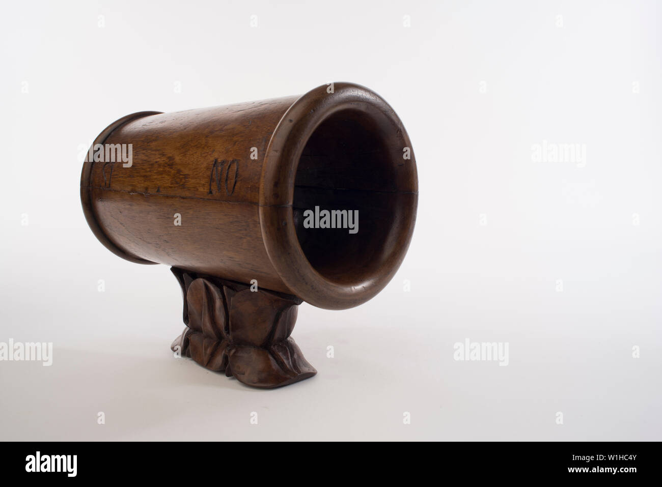 Urne auf Holz, Referendum, Italien, Urna elettorale in Legno, Italia Stockfoto