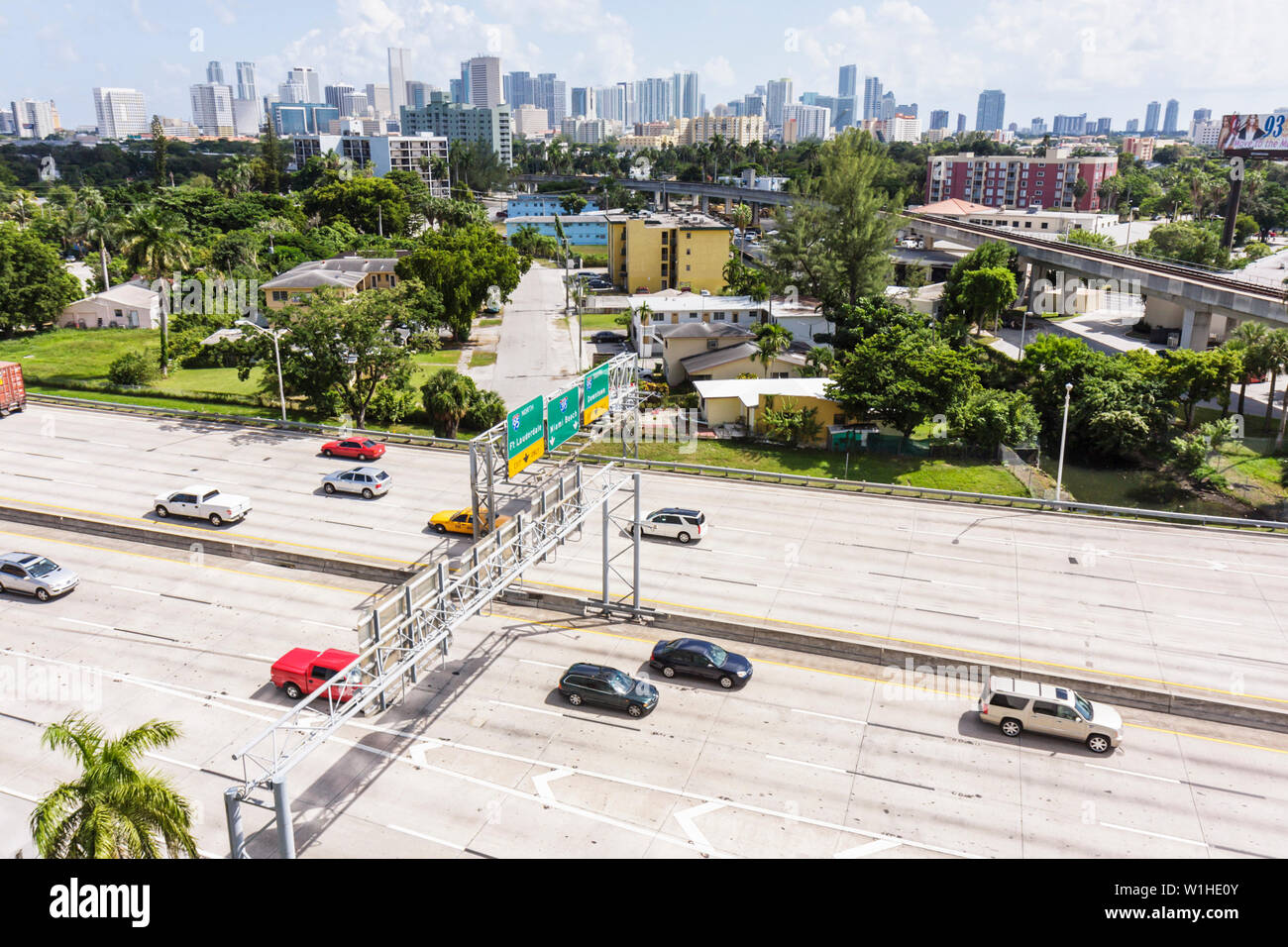 Miami Florida, State Highway Route 836, Dolphin Expressway, Autobahn