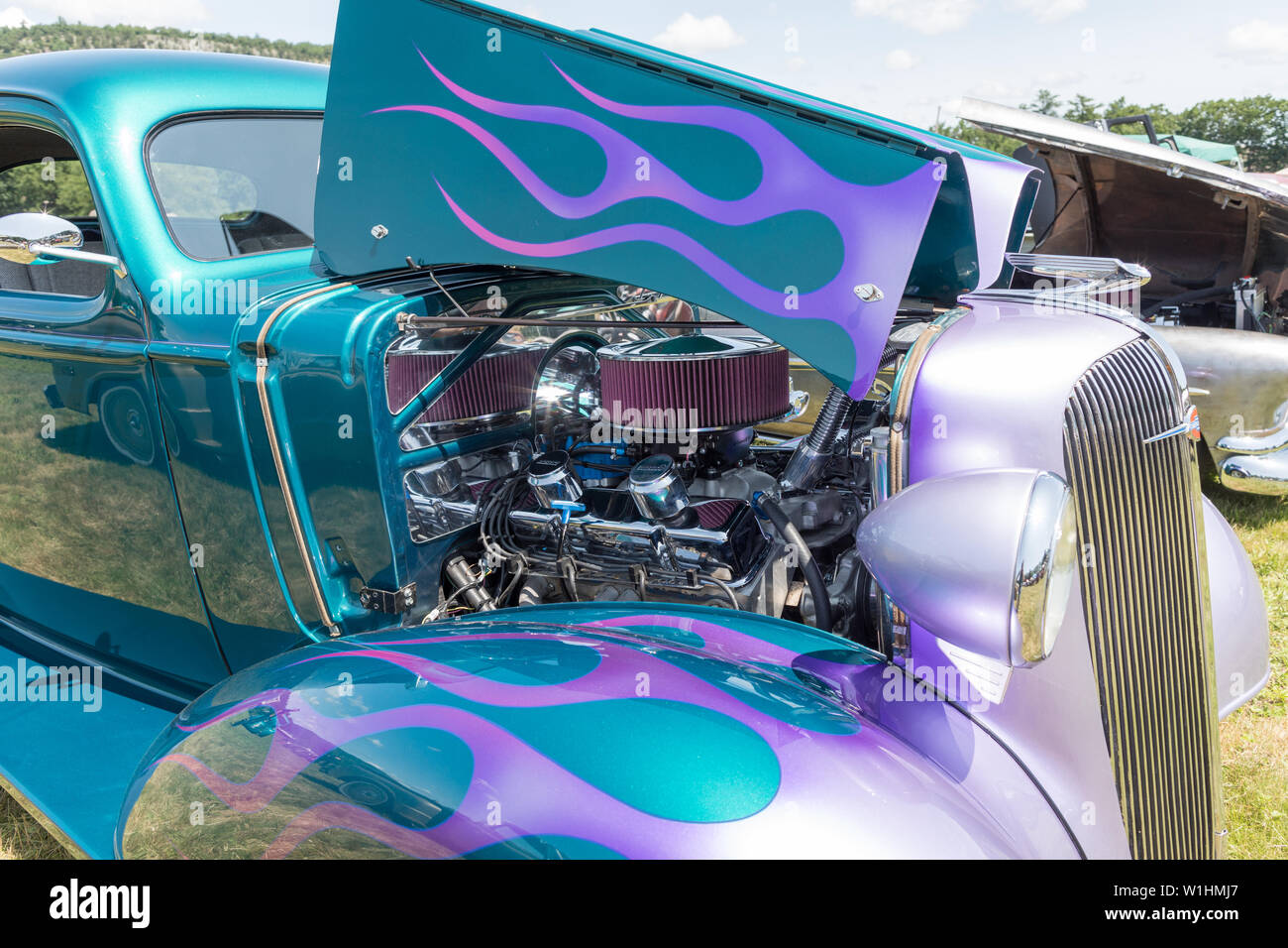 Classic 1932 Chevrolet Hotrod Staat New York USA Stockfoto