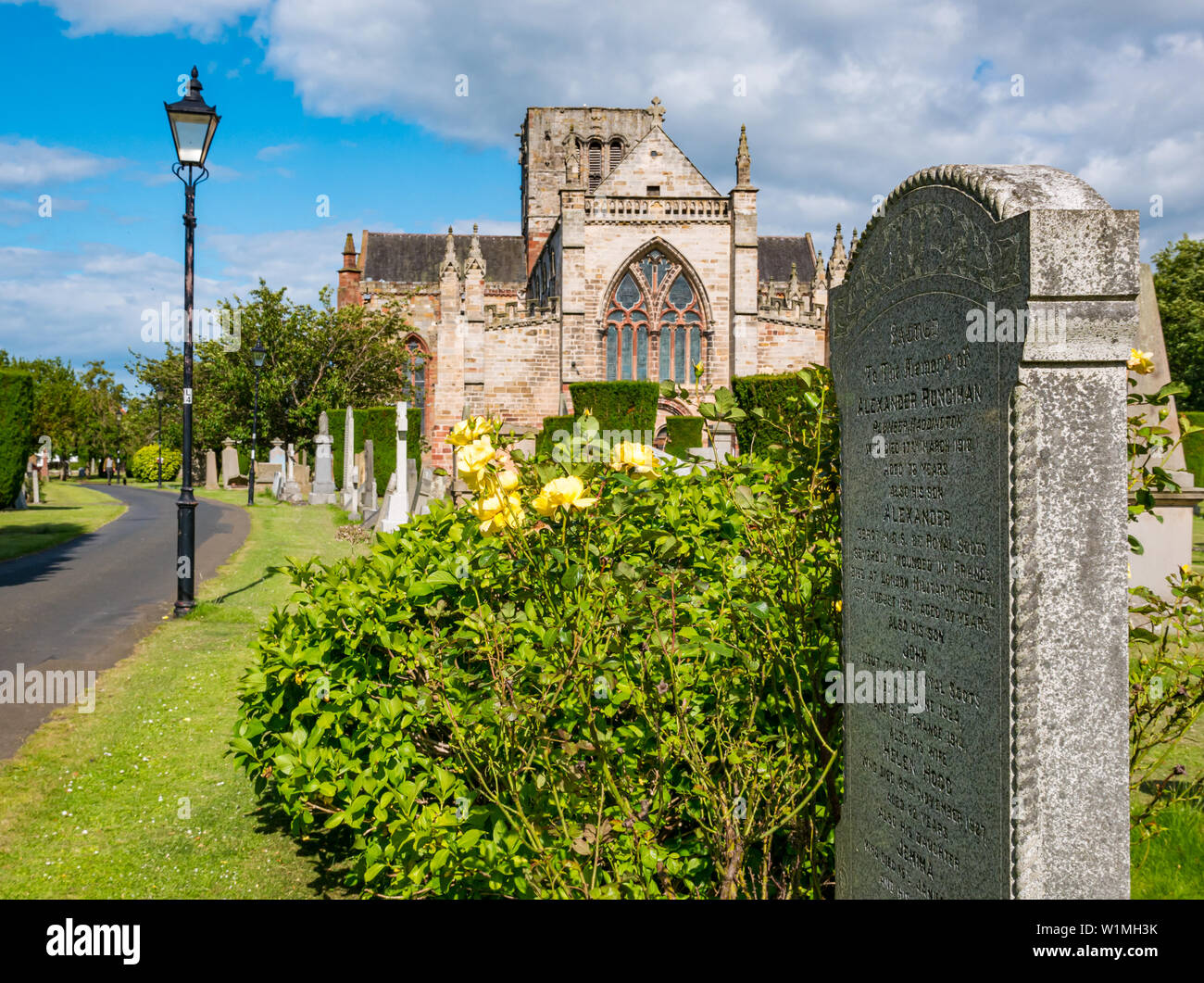 St. Mary's Parish Church, Haddington, East Lothian, Schottland, Großbritannien Stockfoto