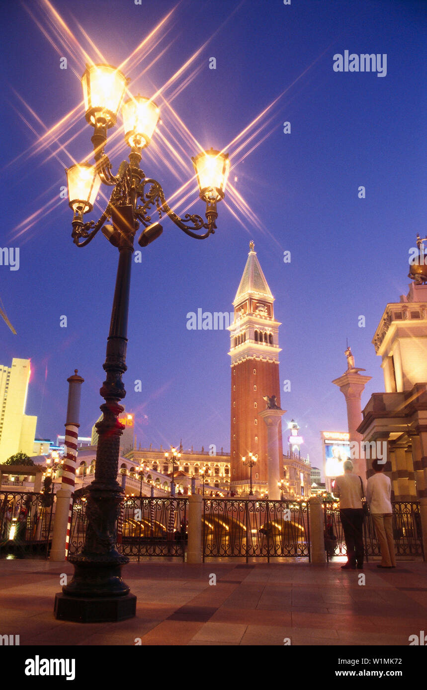 Venetiain Hotel & Casino, Las Vegas, Nevada, USA Stockfoto