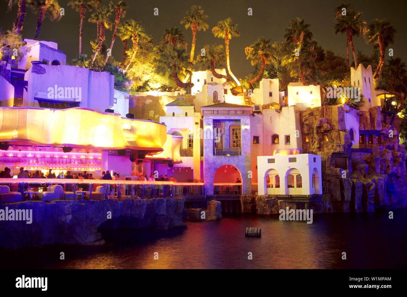 Bar im Treasure Island, Tangerine Bar, Treasure Island Hotel and Casino, Las Vegas Boulevard, Las Vegas, Nevada, USA Stockfoto