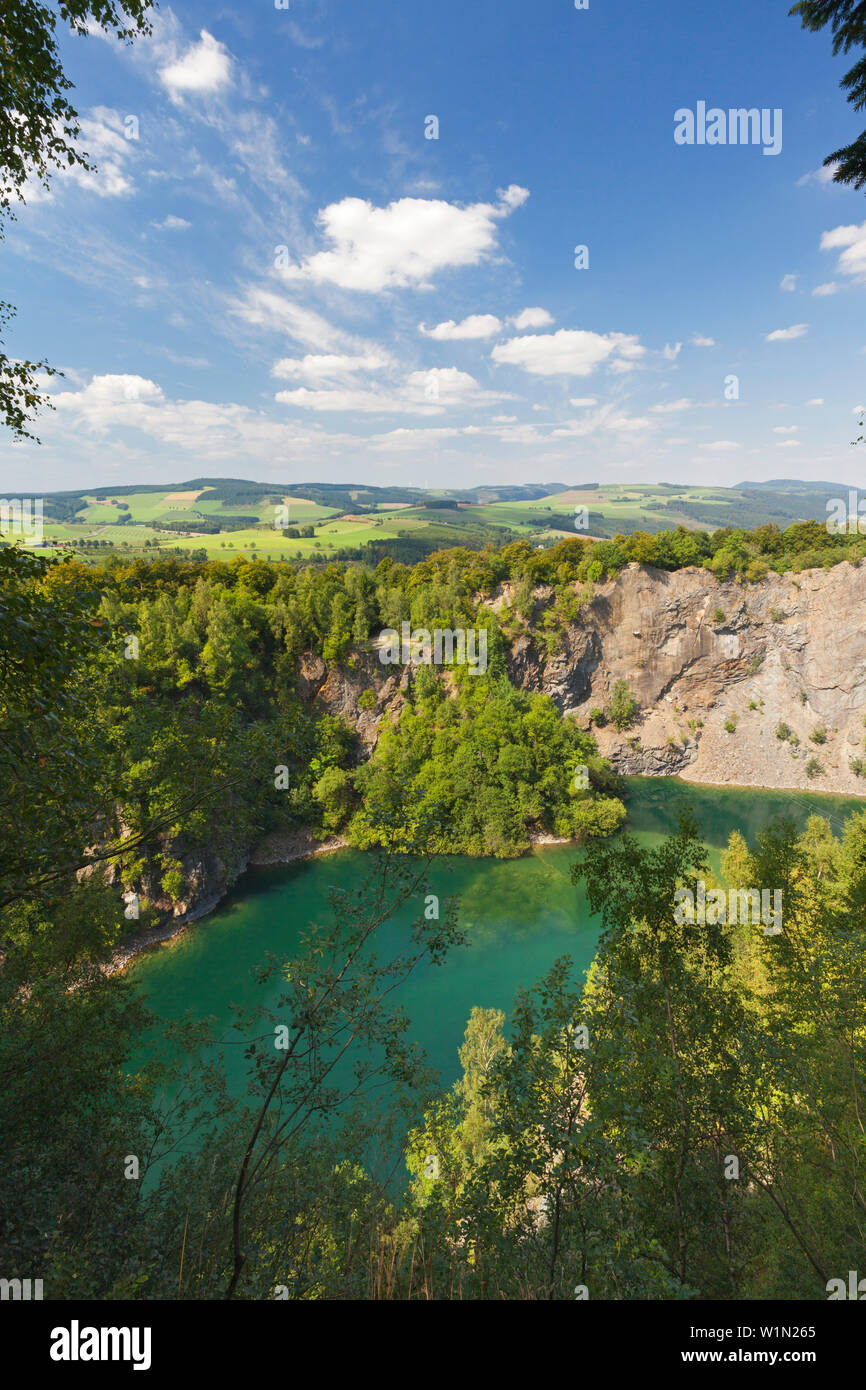 See Am Meisterstein, Rothaargebirge, Sauerland, Nordrhein-Westfalen, Deutschland Stockfoto