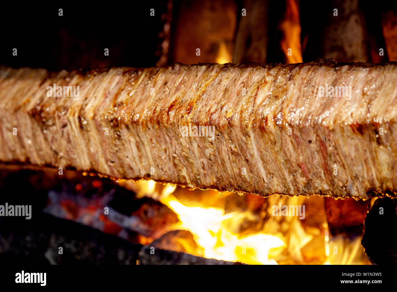 Traditionelle türkische Döner Kebap Stockfoto