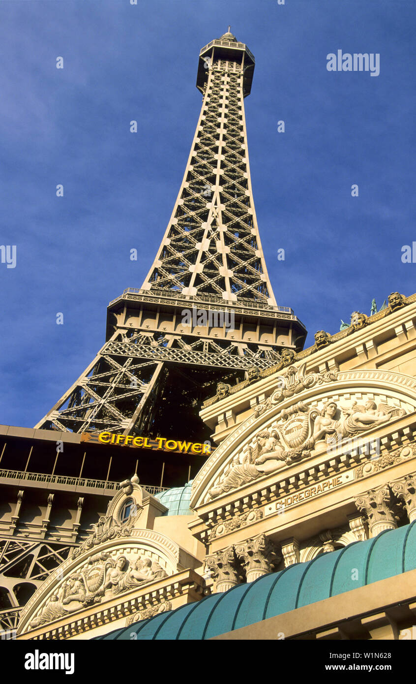 Paris Hotel in Paris, Paris Paris Hotel and Casino, Las Vegas Boulevard, Las Vegas, Nevada, USA Stockfoto