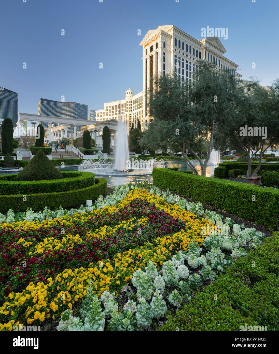 Caesars Palace Hotel, Strip, Las Vegas Boulevard South, Las Vegas, Nevada, USA Stockfoto