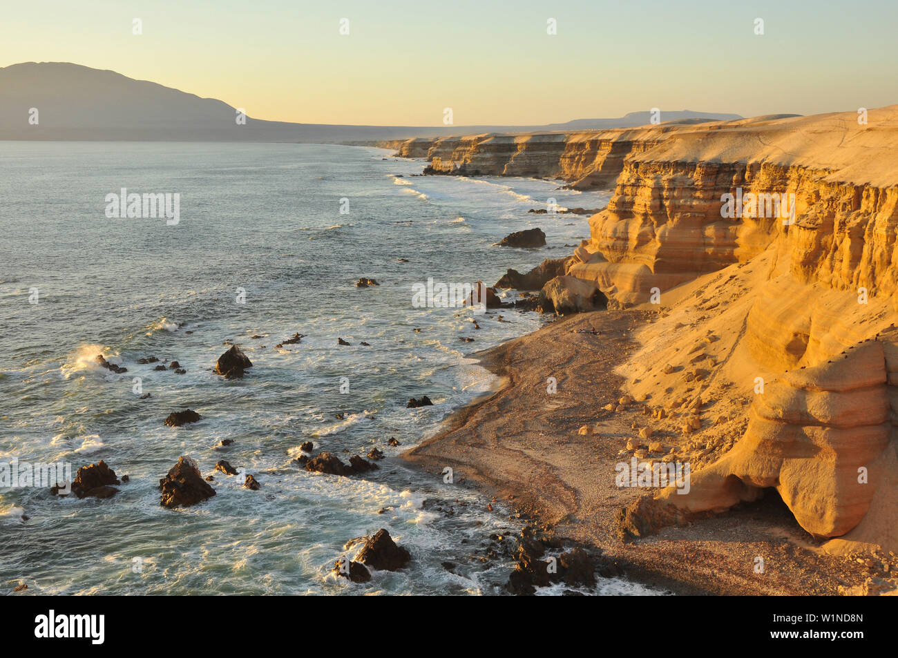 Valle de la Luna, das Tal des Mondes, Atacama-wüste, National Reserve, Reserva Nacional Los Flamencos, Region de Antofagasta, Chile, Südamerika Stockfoto