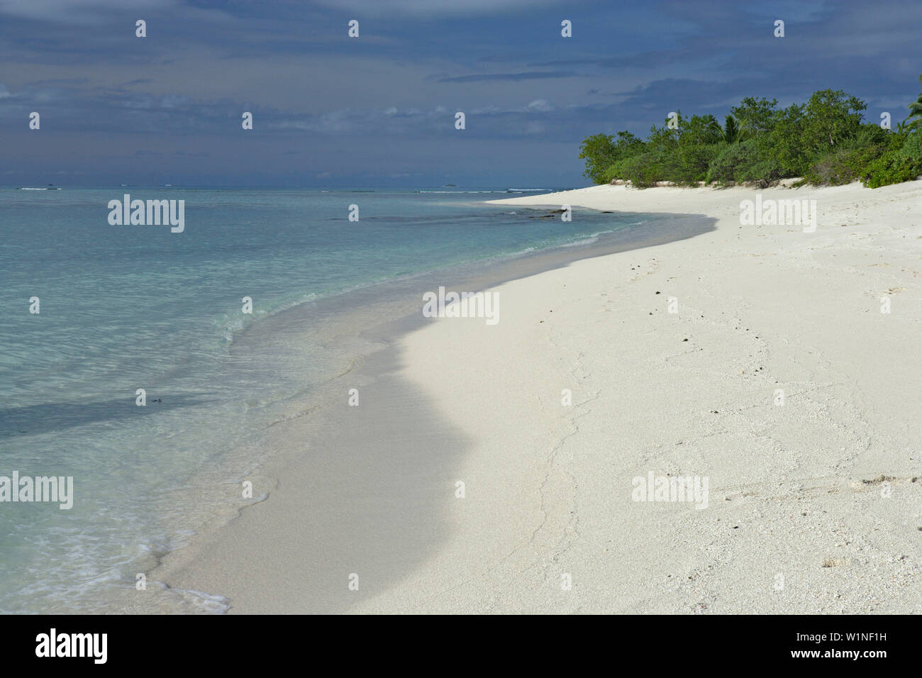 Nuku Insel ist unbewohnt. Es wa am ursprünglichen Speicherort für die britische Reality-TV-Show Schiffbruch Stockfoto