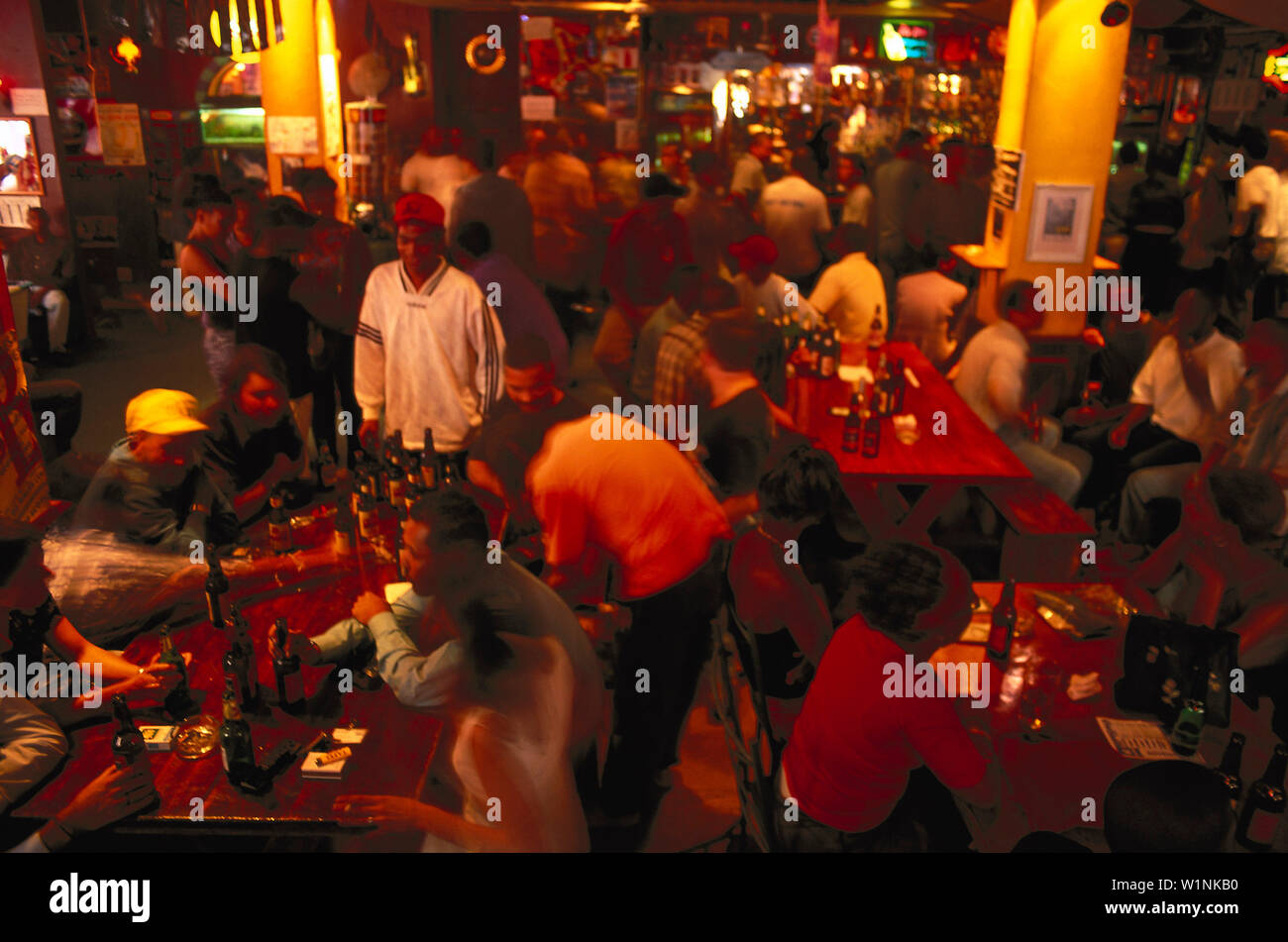 Purple Turtle Bar, Cape Town South Africa Stockfoto