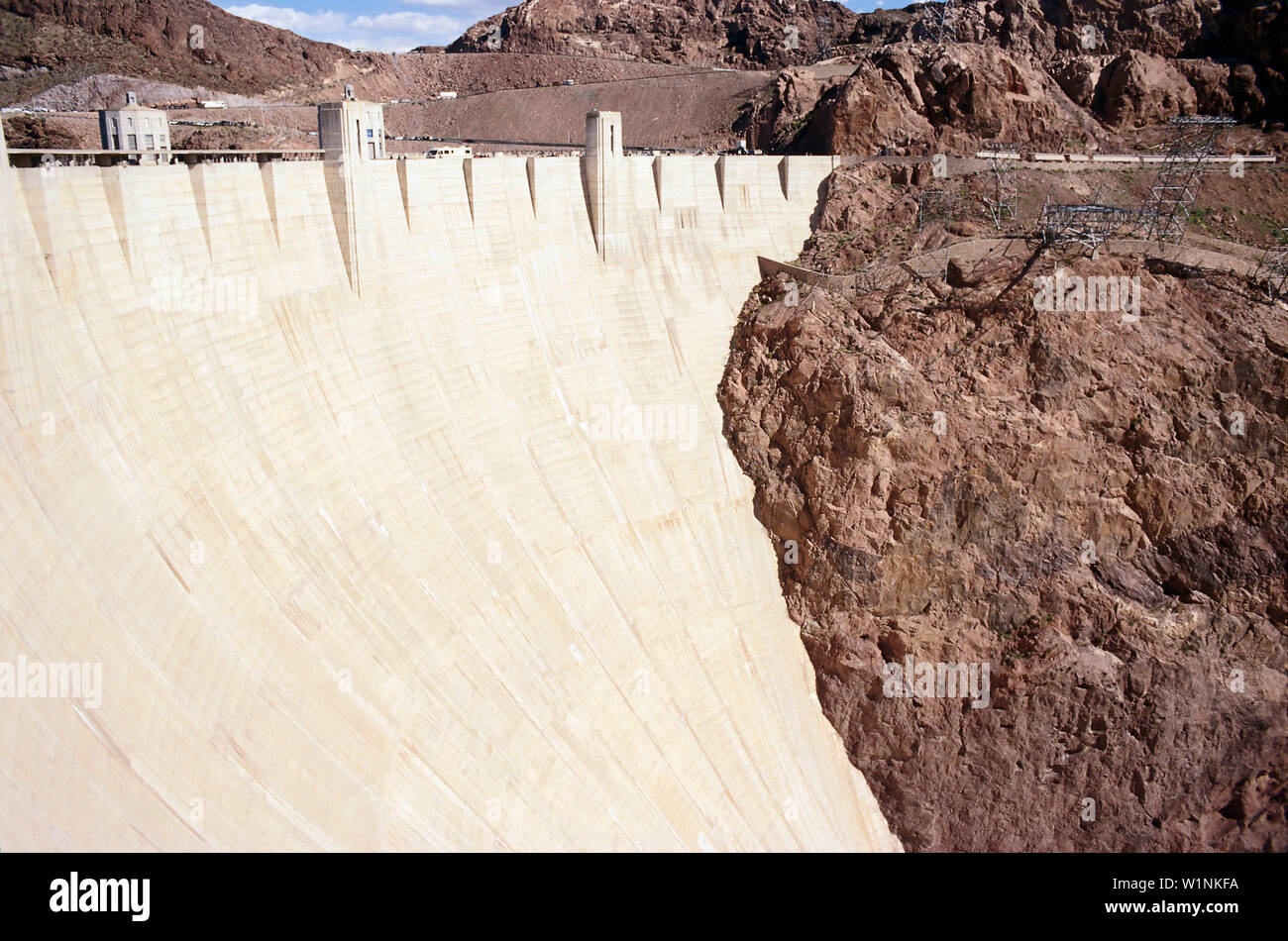 Hoover Dam, Las Vegas, Nevada, USA Stockfoto