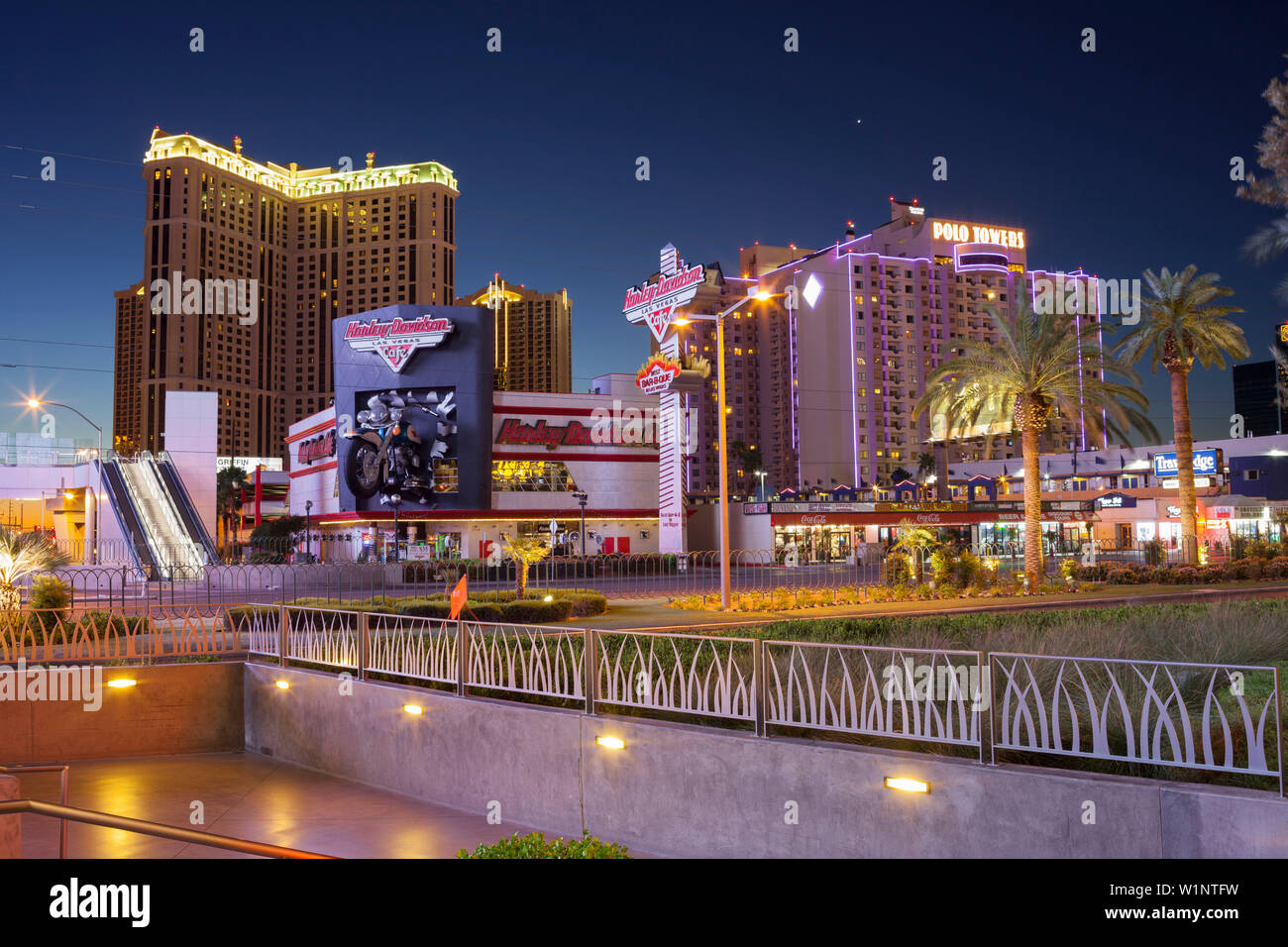 Streifen, South Las Vegas Boulevard, Las Vegas, Nevada, USA Stockfoto