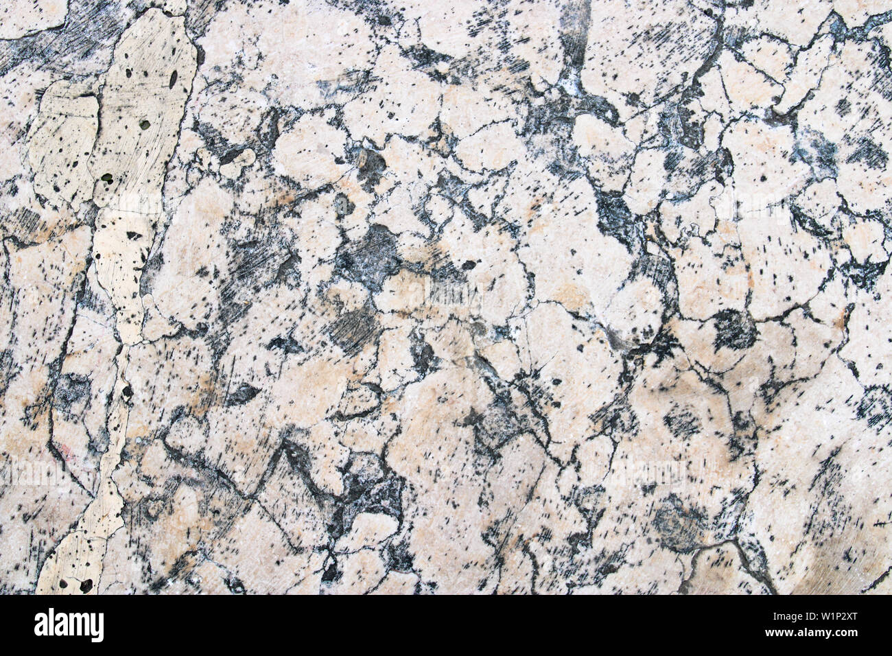 Oberfläche der Marmorplatte closeup Stockfoto