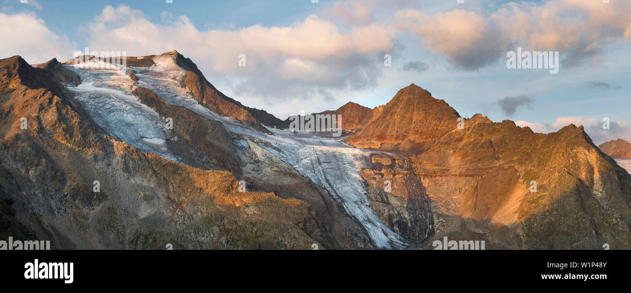Wilder Freiger, Grünau, Stubaier Alpen, Tirol, Österreich Stockfoto