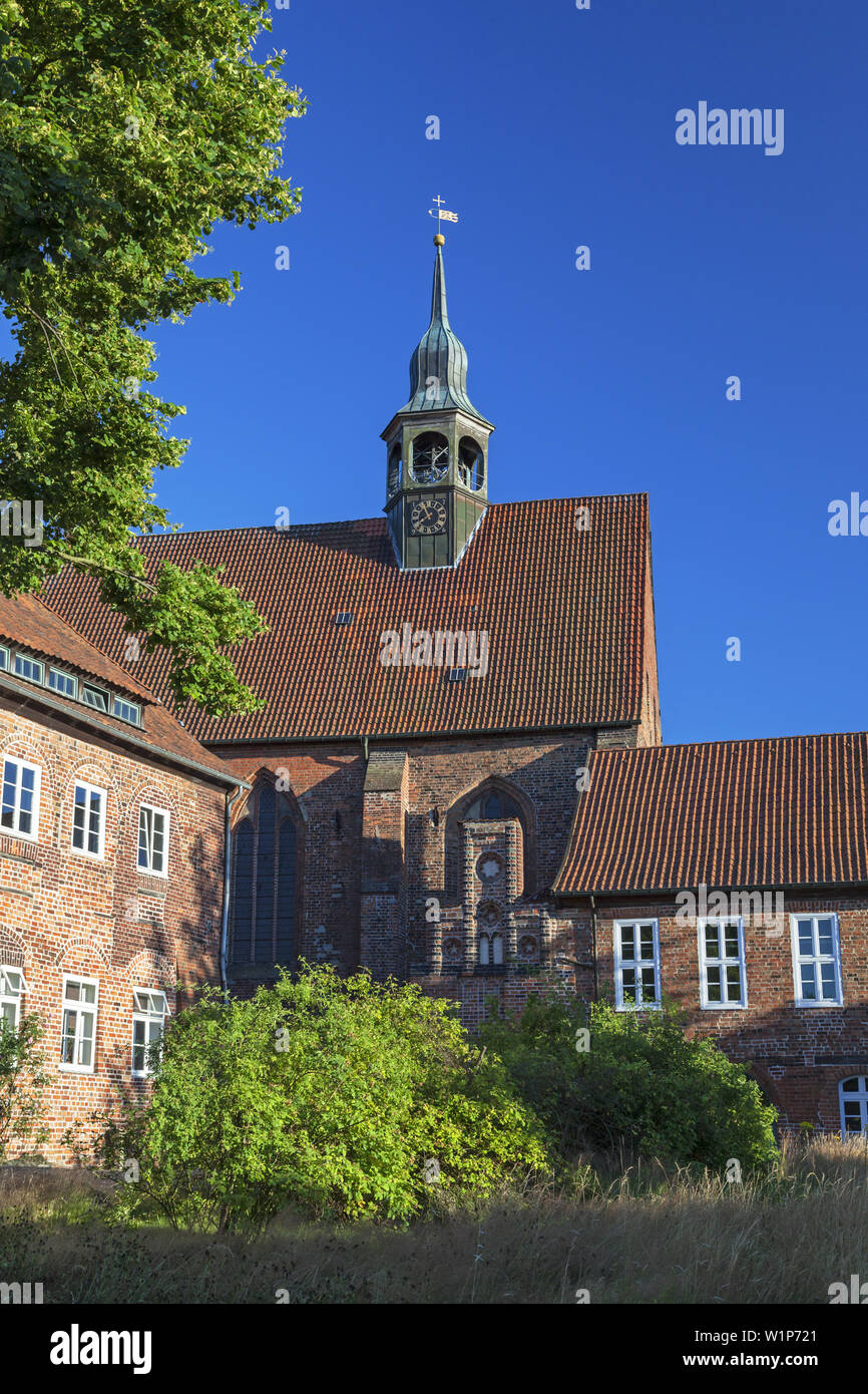 Das ehemalige Kloster Lüne, Hansestadt Lüneburg, Niedersachsen, Norddeutschland, Deutschland, Europa Stockfoto