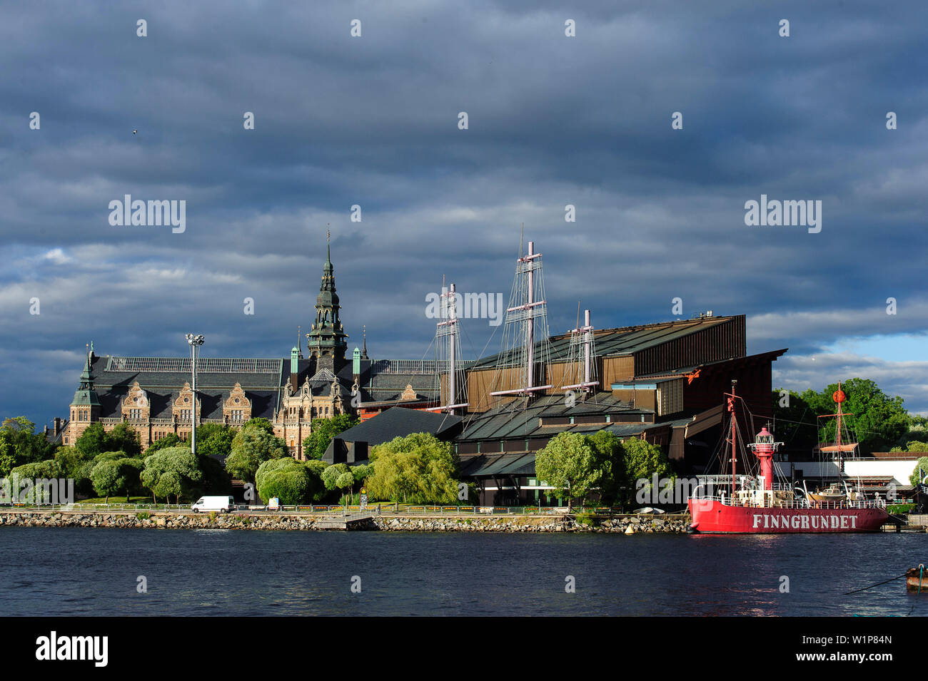Wasa Museum und Nodisk Museum, Stockholm, Schweden Stockfoto