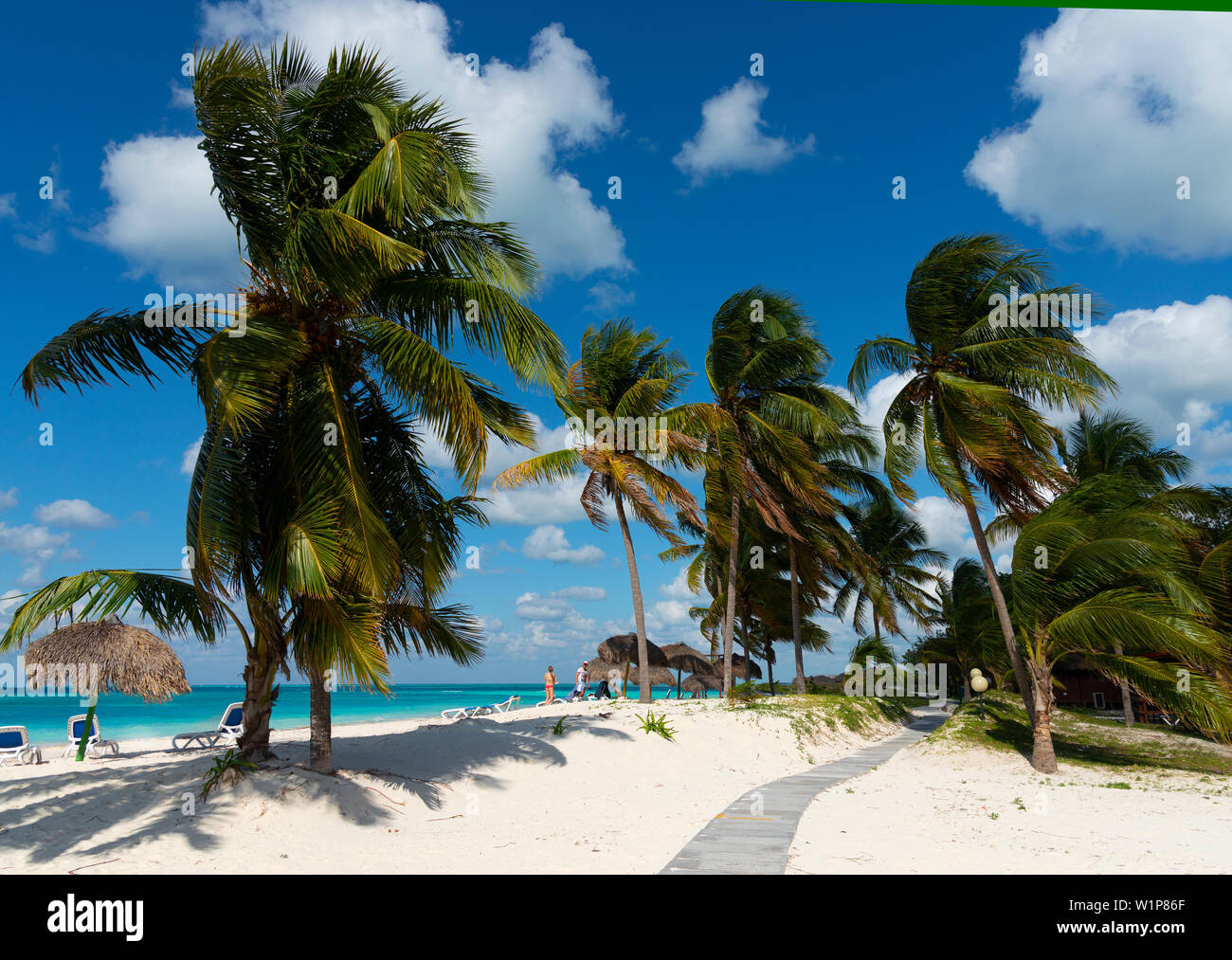 Er White Sand Beach Paradise auf Cayo Levisa, in der Colorados Archipelago, Provinz Pinar del Rio, Kuba, Karibik Stockfoto