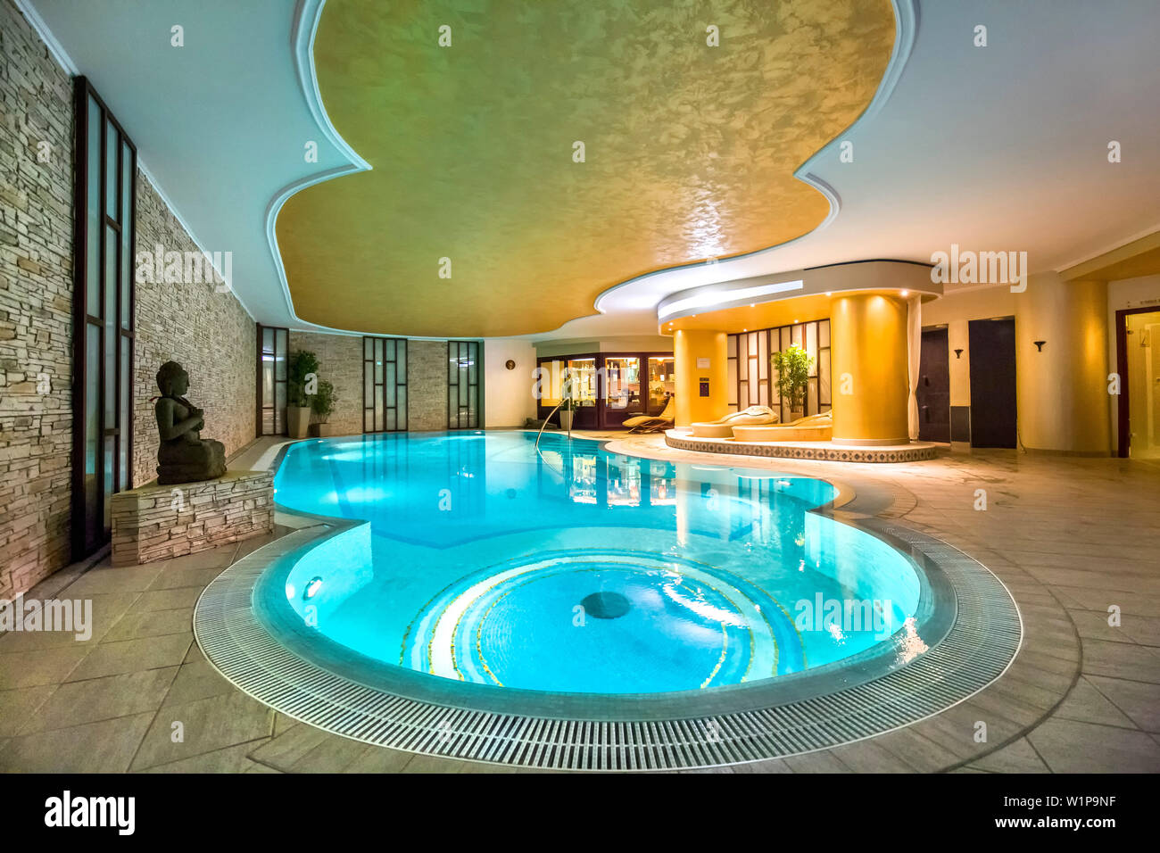 Wellness, Hotel Ahlbecker Hof in Ahlbeck, Insel Usedom, Mecklenburg-Vorpommern, Deutschland Stockfoto