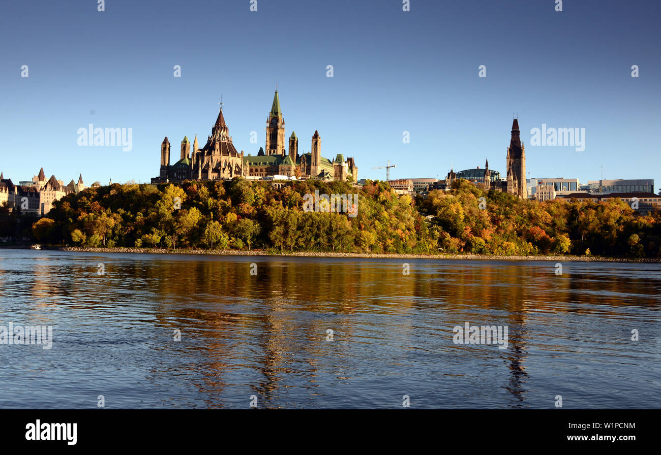 Regierung Hill, Ottawa, Ontario, Kanada Stockfoto