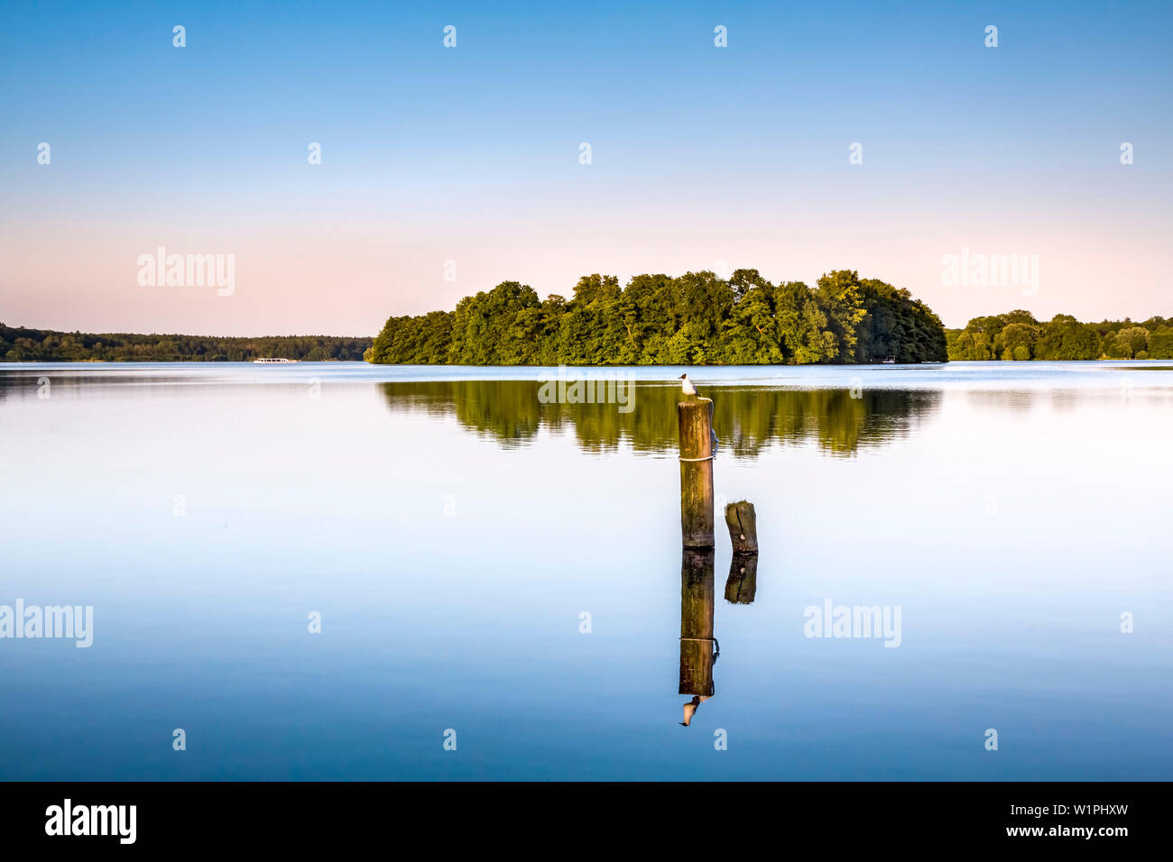 See Eutin, Eutin, Holsteinische Schweiz, Ostsee, Schleswig-Holstein, Deutschland Stockfoto