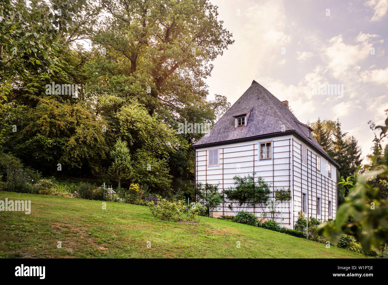 UNESCOWelterbe das klassische Weimar, Goethes Gartenhaus, Park an der