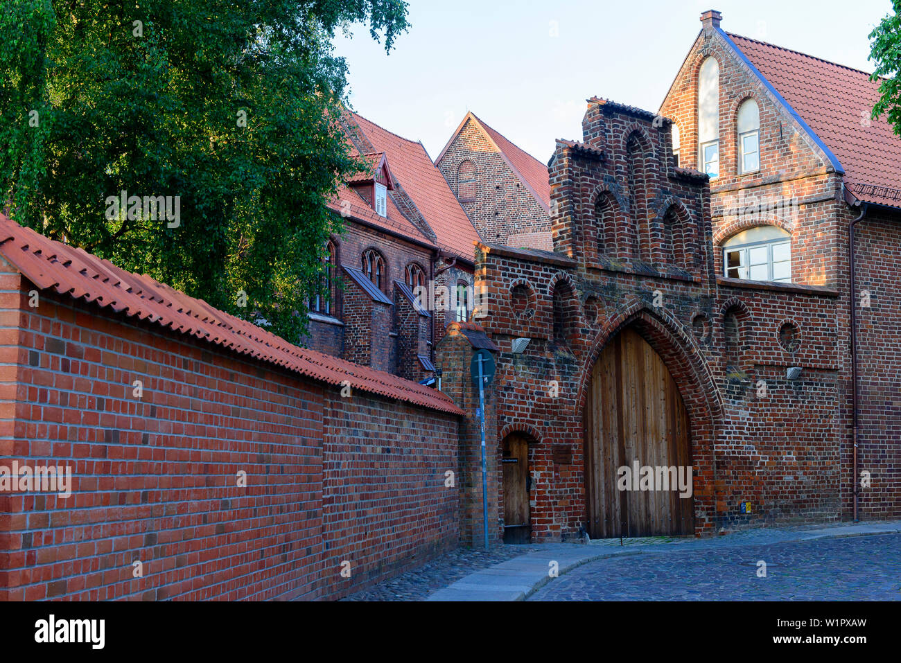 St. Catherine's Monastery, Stralsund, Ostsee, Mecklenburg-Vorpommern, Deutschland Stockfoto