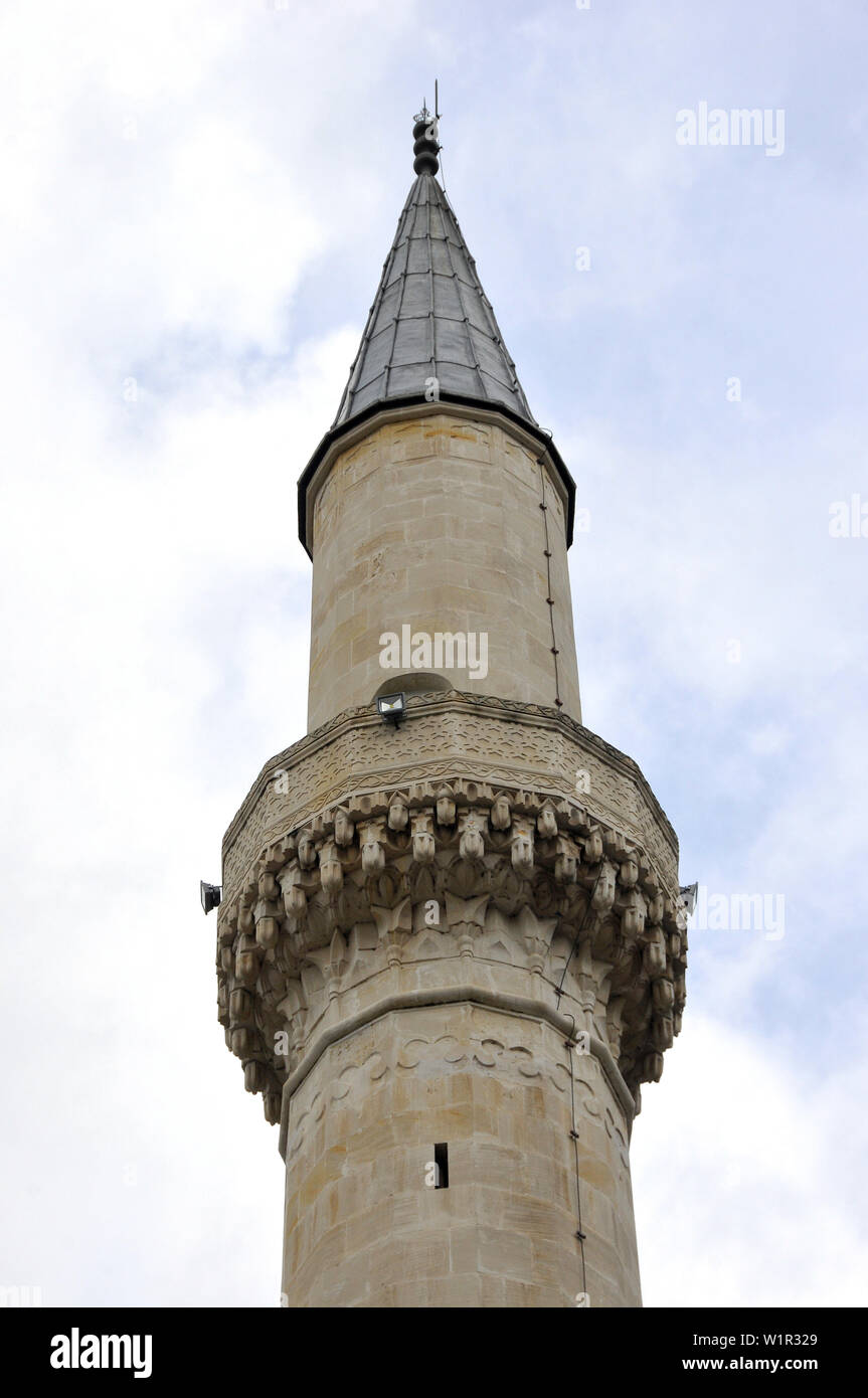 Sisman Ibrahim - eingetaucht Moschee, Počitelj, Bosnien und Herzegowina, Bosna i Hercegovina Stockfoto