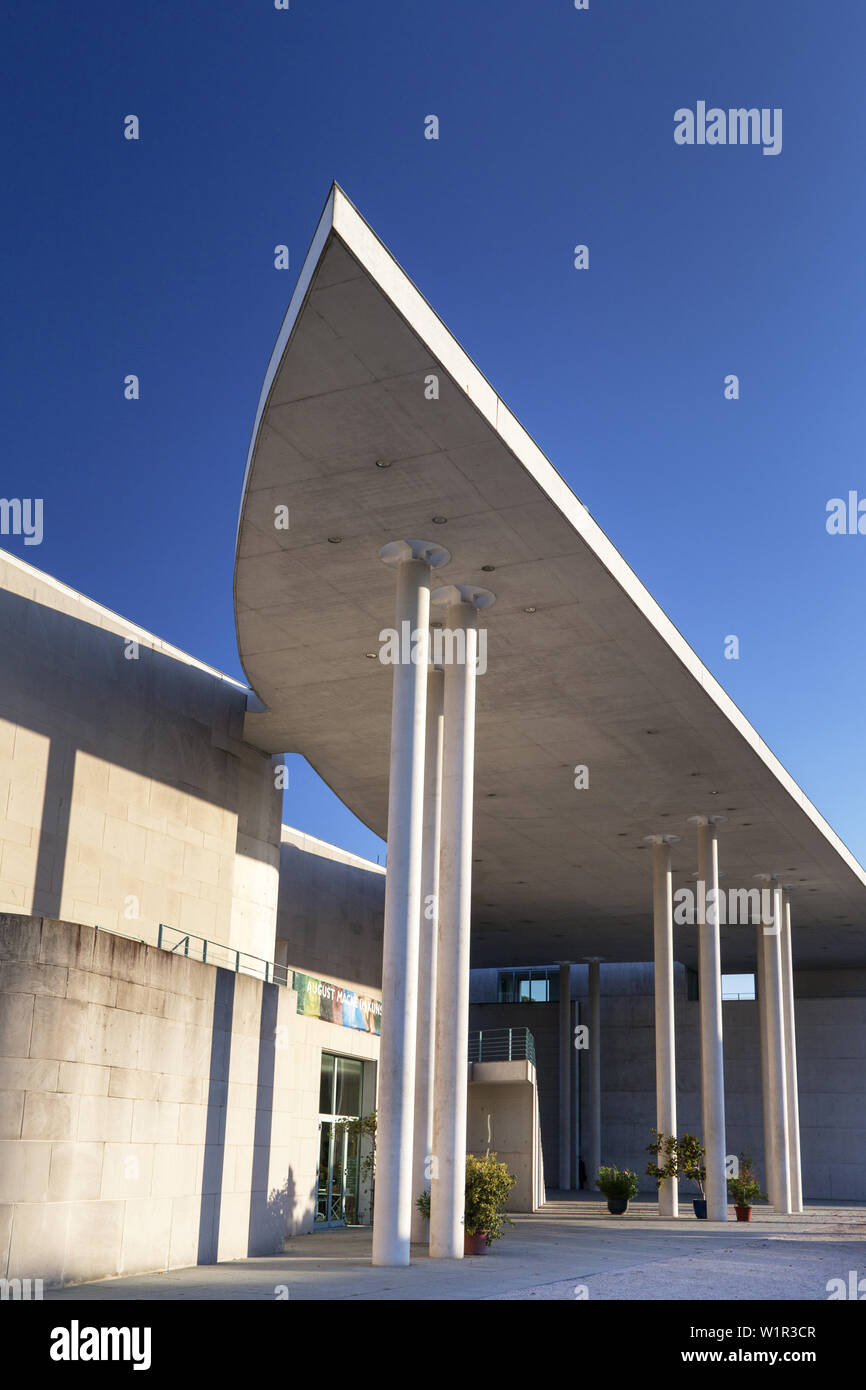 Das städtische Kunstmuseum entlang der Museumsmeile Bonn, Mittelrheintal, Nordrhein-Westfalen, Deutschland, Europa Stockfoto