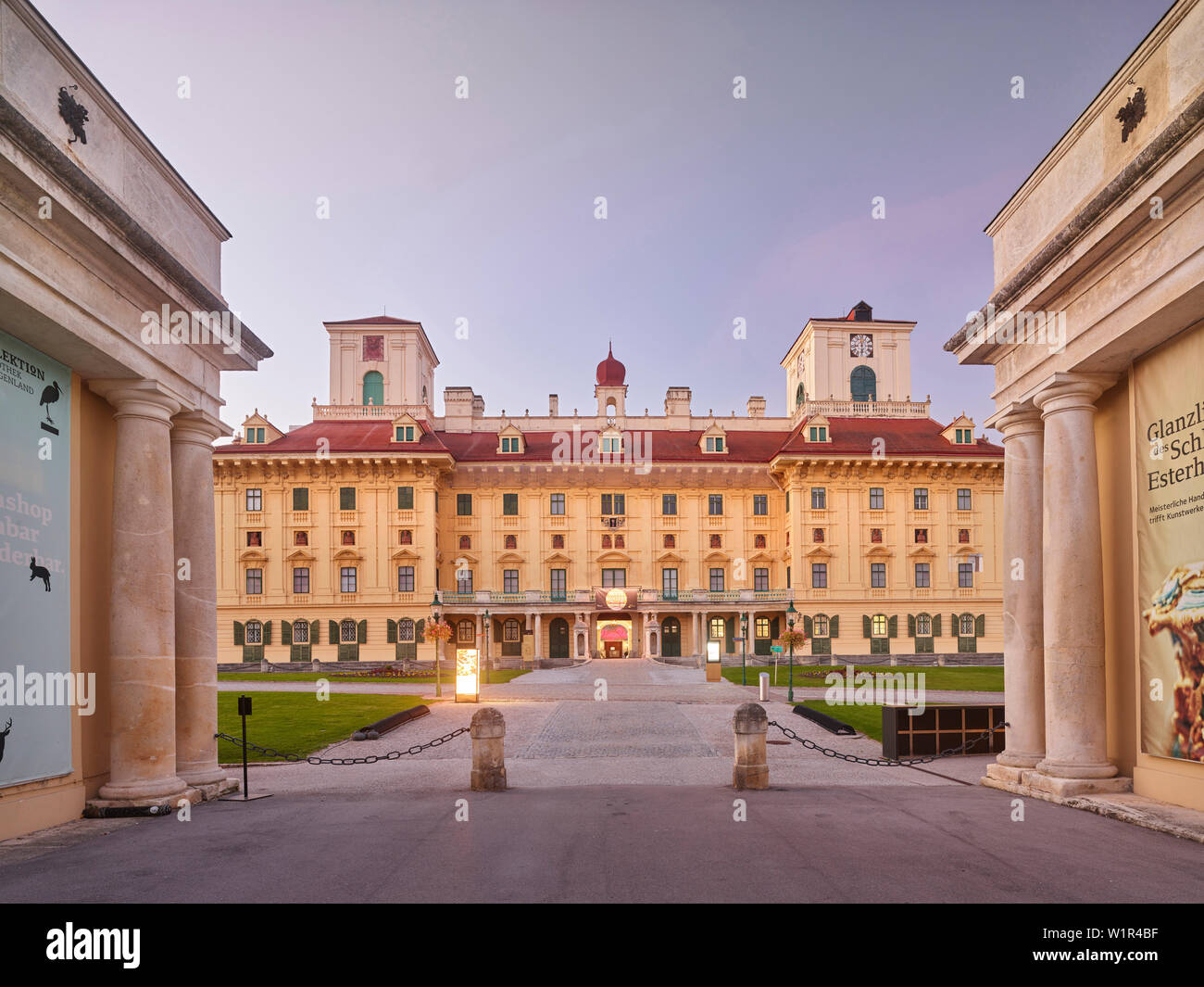Schloss Esterhazy, Eisenstadt Stockfoto