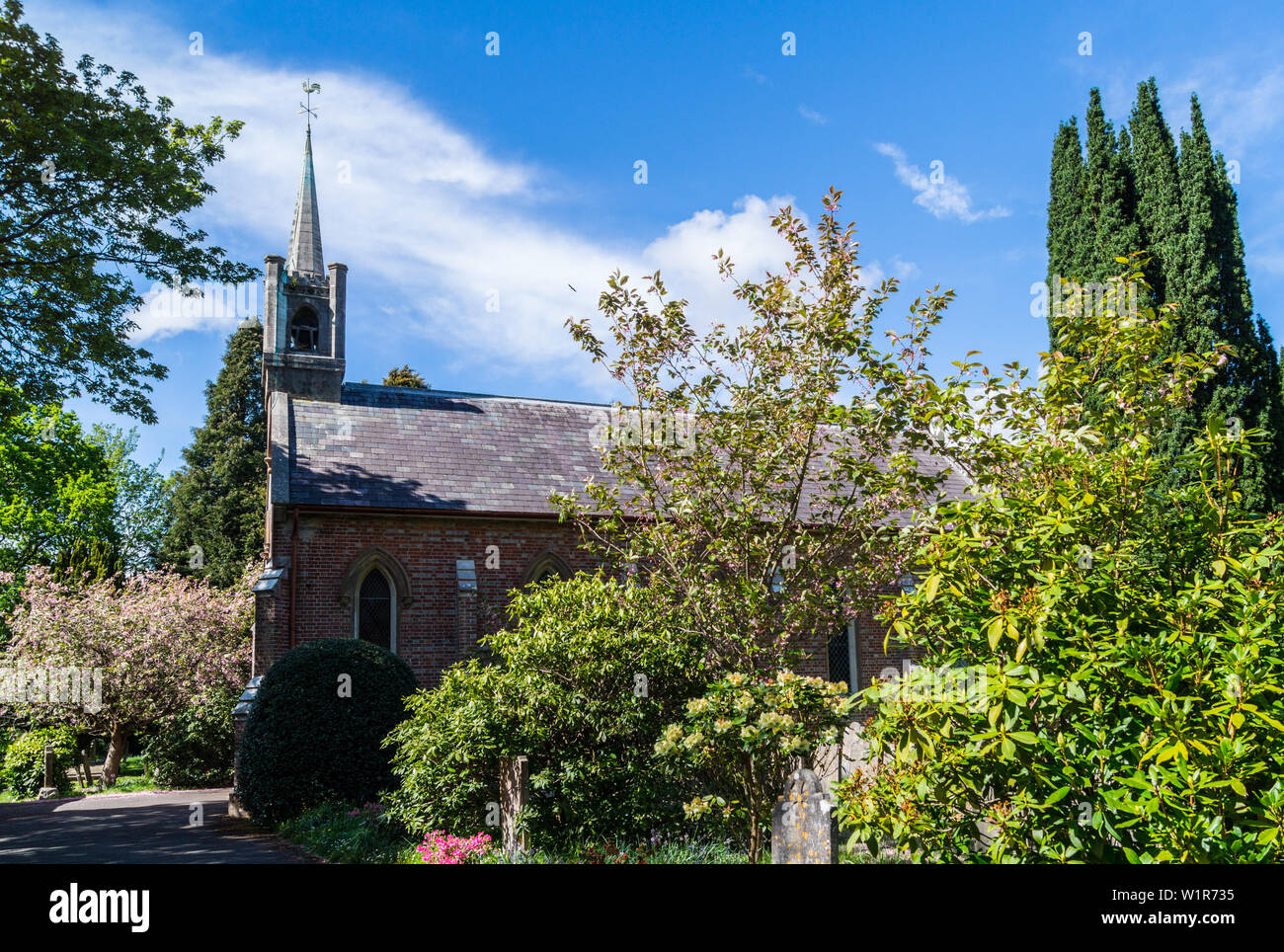Kirche St. Lukas, Sway, Hampshire, England Stockfoto