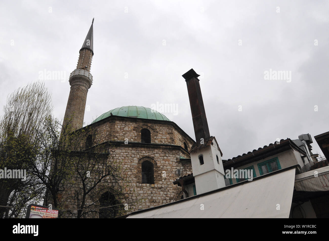 Die baščaršija Moschee, Sarajevo, Bosnien und Herzegowina, Bosna i Hercegovina Stockfoto