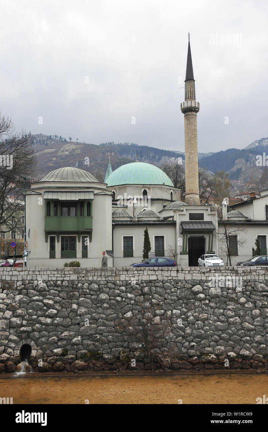 Moschee, Sarajevo, Bosnien und Herzegowina, Bosna i Hercegovina Stockfoto