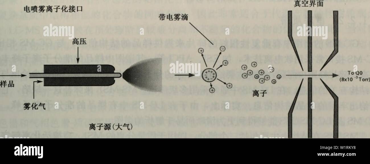 Archiv Bild von Seite 70 der Dai Xie zu Xue fang. dai Xie zu Xue fang fa Yu Ying Yong daixiezuxuefangf 00 xugu Jahr: 2008.8 gibt es 3-1 ESIç ¦ "å-åç ¤ ºaeå¾ [2] ESIå¯ä" ¥ ¤ çaeå çµè · ç¦ "å-ä½ Ï¼è¿ ¿ ¤ Å¾å® È½å äºççå åaeä' ¤ § åå-Ï¼å ¦ Èç½è' ¨ Ï¼ï¼ae-¤å¤ Sie å® è¿ éåaeµå® ååçã åaeaeae § 2. å¤§ae° çµç ååå - ¦¦" (atmosphärischer Druck chemische Ionisation, APCI) ae ¥ å £ APCIae¯å° çµç åå-¦ ¦ "ï¼CI) çåçå "¶ ä¼'å°å¤§ae°åä'è¿ è¡" aeae ççµç ¦ ¯ çä½å Ï¼åä¼ ç" ae ¥ å £ ç'ae ¯ Ï¼è¿ä' ae¡ä"¶ä' 'é" CIçaeçae ãå¾ 3-2 ä'ºä' ç§ ¤ APCIçç ºaeå¾Ã ae °å'ae¡ ae¿ å ç¶²ç Ae¾çµé ich ae¶ 'aeµåºç Stockfoto