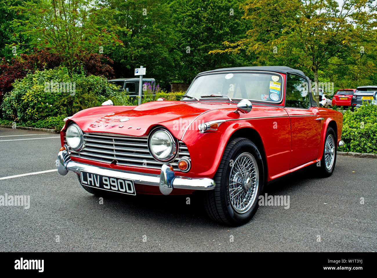 1966 Triumph TR4A Stockfoto