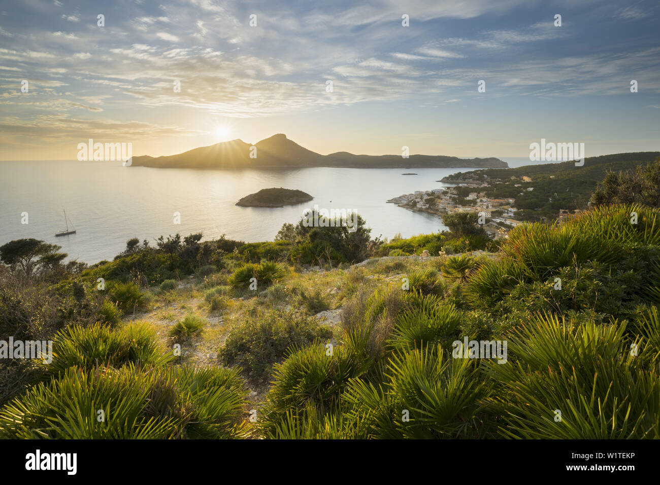Sant Elm, Mallorca, Balearen, Spanien Stockfoto