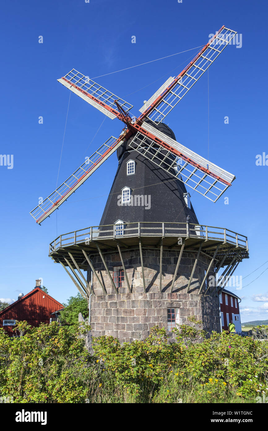 Mühle Särdals Kvarner, Kullavik, Halland, Süd Schweden, Schweden, Skandinavien, Nordeuropa, Europa Stockfoto