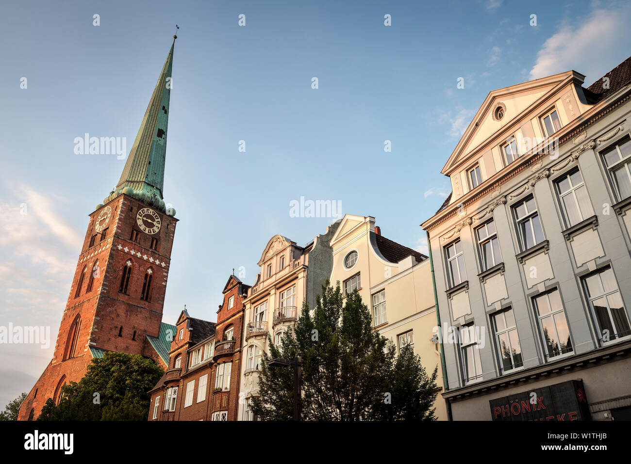 UNESCO World Herritage Hansestadt Lübeck, St. Jakobi Kirche, Schleswig-Holstein, Deutschland Stockfoto