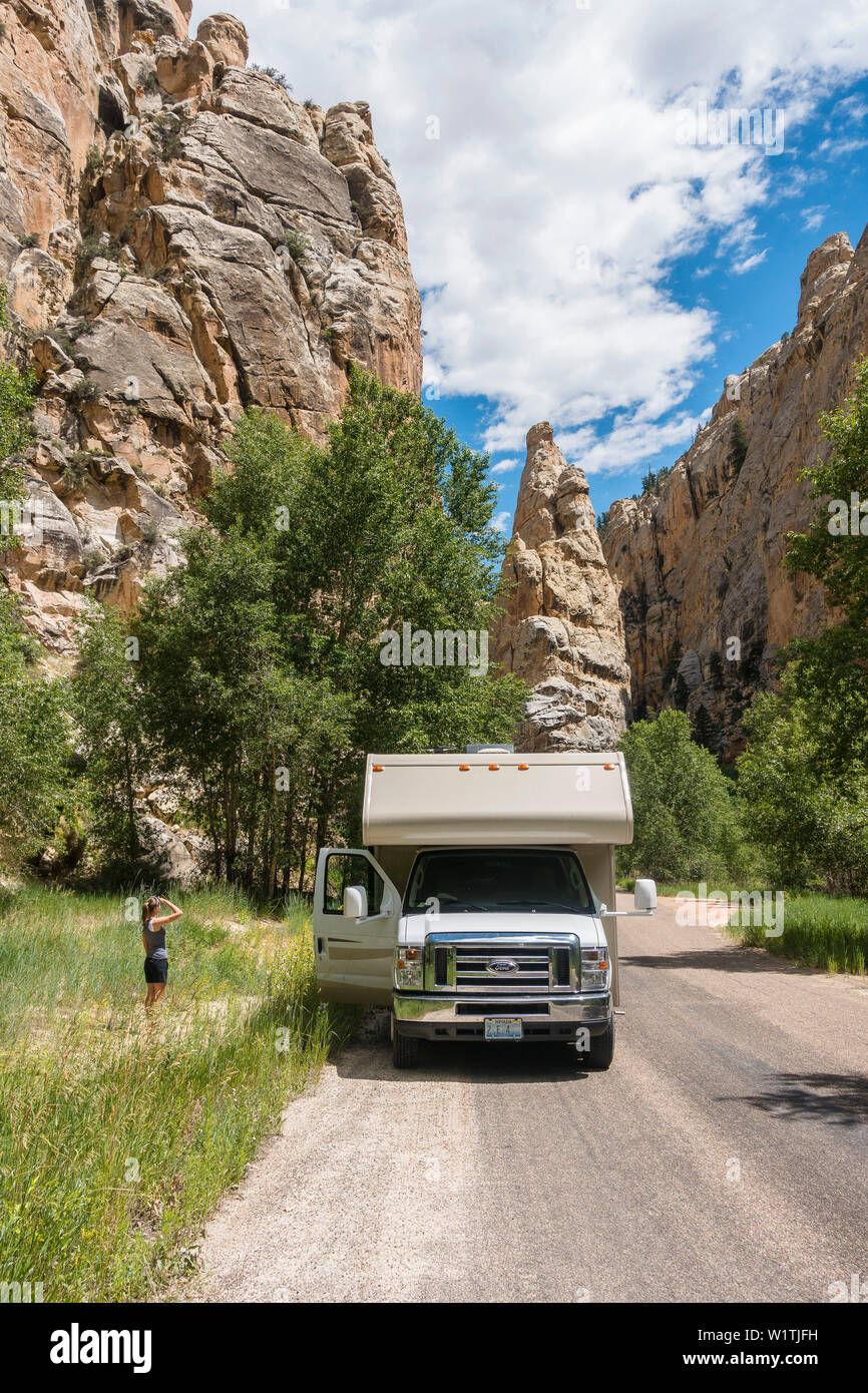 Palisades Memorial Parc, Sheep Creek Canyon, Utah, USA Stockfoto